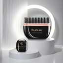 2 x RUCHA Cordless Hair Straightener Brush with 3 Temps, Black Portable Mini Straightening Brush for Travel, Best Gift for Women