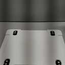 Appliance Slider 360° Rolling Tray for Coffee Maker- Bamboo Coffee Pot Slider Tray for Countertop Rotation Sliding Tray with Wheels, Appliances Mat Easily from Under The Cabinet White (15.7"×13")