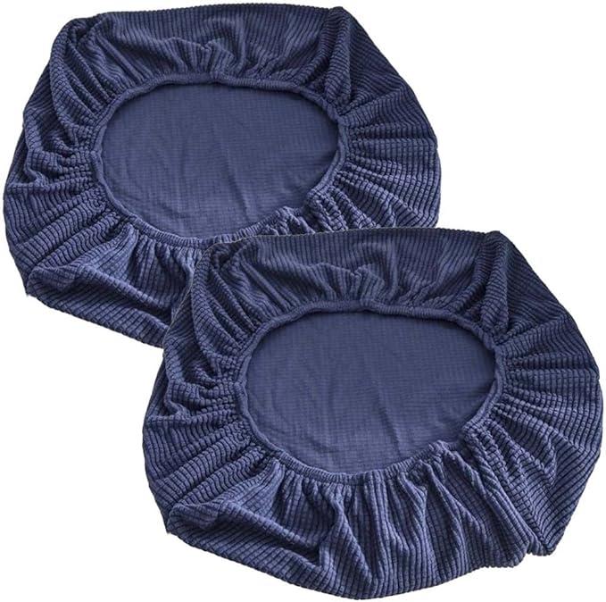 XMAYODS Couch Cushion Cover Replacement 1 Cushion Sofa Cushion Cover Protector High Stretch Spandex Jacquard Fabric Removable Washable Sofa Slipcover (Color : #7, Size : Pack of 2)