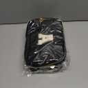 3 x Belt Bag Crossbody Bags for Girls Women,Mothers Day Gifts for Mom from Daughter,Birthday Gifts for 8 9 10 11 12 13 Year Old Girl,Small Waist Packs Kids Fanny Pack,Initial White A,Black Bag