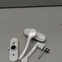 National Hardware N262-196 V1320 Lever Latch in White,1-3/4"