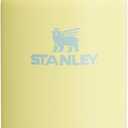 Stanley All Day Slim Bottle 20 oz | Leakproof Twist on Lid | Slim Design for Travel and Gym | Insulated Stainless Steel Water Bottle | BPA-Free | Pomelo