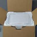 D.M DESIGNMASTER [10 Pack, 22 OZ - Glass Meal Prep Containers, Glass Food Storage Containers with lids, Glass Lunch Containers, Dishwasher Microwave Freezer Oven Safe