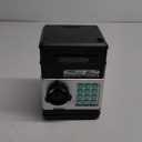 Refasy Piggy Bank Cash Coin Can ATM Bank Electronic Coin Money Bank for Kids Age 3-12, Money Savings Box Mini ATM Coin Bank Toys Gifts for 3 4 5 6 7 8 9 10 11 12 Year Old Boys Girls (Black)