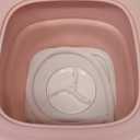 Portable Washing Machine, Mini Washer,15L Upgraded Large Capacity Foldable Washer.Deep Cleaning of Underwear, Baby Clothes and Other Small Clothes.Suitable for Apartments, Dormitories, Hotels.(Pink)