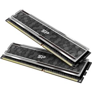 Silicon Power Value Gaming DDR4 RAM 16GB (2x8GB) 3200MHz (PC4 25600) 288-pin CL16 1.35V UDIMM Desktop Memory Module with Heatsink Grey SU016GXLZU320BDAJ5 (Dual-Channel (Camouflage Grey))
