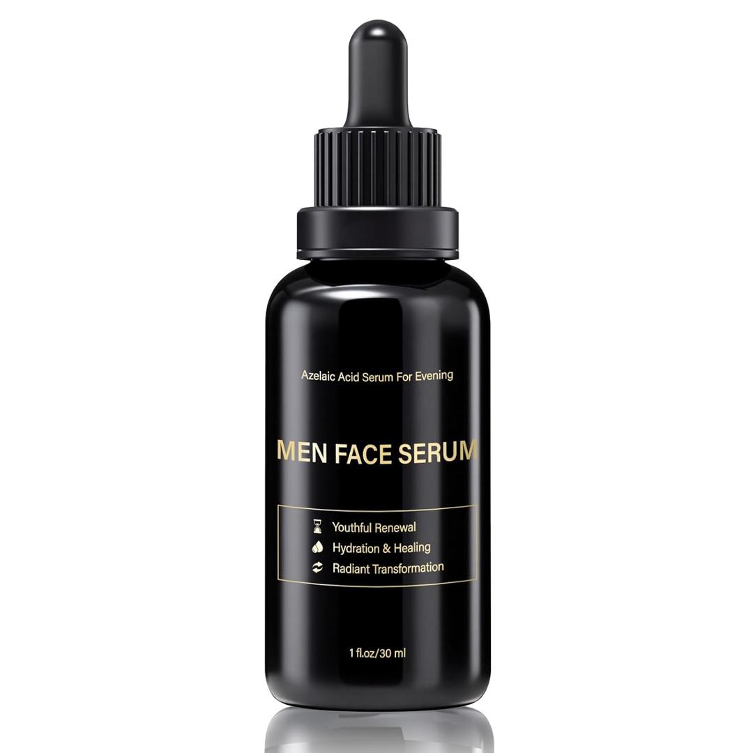 Face Serum For Men, Men Face Moisturizer For Dry, Sensitive, & Normal Skin, Packed Skincare Facial Oil,1 fl.oz/30 ml, EXP: DEC 25/2028