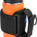 Xxerciz Water Bottle Carrier Holder with Adjustable Shoulder Strap Universal Bottle Sling for Walking Hiking Camping (Hand Grip)