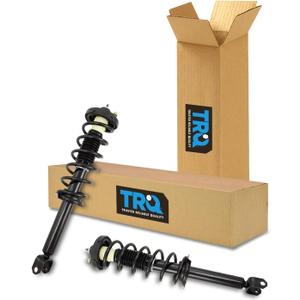 TRQ Rear Loaded Quick Complete Shock Strut Spring Assembly Pair for Acura TSX