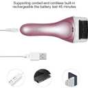 Electric Feet Callus Removers Rechargeable,Portable Electronic Foot File Pedicure Tools, Electric Callus Remover Kit,Professional Pedi Feet Care Perfect for Dead,Hard Cracked Dry Skin