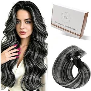 Hetto K Tips Hair Extensions Human Hair Brown Natural 14 Inch 50g
Dark Brown, Keratin Tips, Pre-Bonded Utip, Strong Hold, Heat Safe, Daily Wear Add Volume