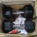 CAP Barbell Coated Dumbbell Weight 2 -5Lb and 2 -20 LB