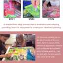 2 x ZKOPAVS Diamond Painting Kits for Adults and Kids Cute Cat Eats Watermelon Art Paint with Crystal Rhinestone Cross Stitch Round Full Drill Art 12X12 Inch