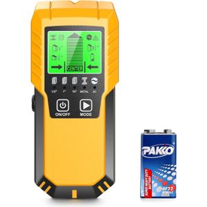 Stud Finder Wall Scanner Detector - 5 in 1 Electronic Wall Wood Metal Stud Locator Edge Center Sensor Beam for Live AC Wire Pipe Metal Lumber Joist Drywall Framing Detection