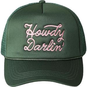 Retro Foam Mesh Trucker hat Trendy Design Summer Baseball Cap for Womens, Size: One Size