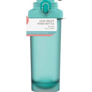Zak! Aqua & Macaron PP Astoria Mixer Bottle with Collar