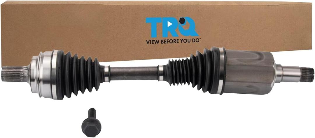 TRQ Front Right CV Axle Assembly Passenger Side 4Matic Compatible with 2010-2016 Mercedes-Benz E350 E550 E250 2012-2018 CLS550 2015-2016 CLS400 E400