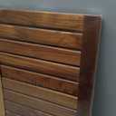 Utoplike Teak Bath Mat, Large Wood Shower Mats for Bathroom, 31.7"x17.9" Sturdy Floor Mat for Indoor Spa or Outdoor