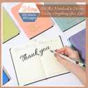 24 Pcs Christmas Thank You Appreciation Gifts for Women Teacher Mini Notebooks Bulk A6 Pocket Small Journals Tiny College Ruled Lined Notebook for Student Teacher School Xmas(Bright Color)