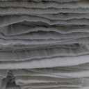 GOLD TEXTILES White Hand Towels 24 Pack (15x25 Inches) Cotton Blend Salon Towels Thin, Light Weight, Quick Drying Spa Towels, White