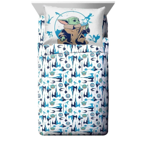 Star Wars The Mandalorian Twin Sheet Set 3pc