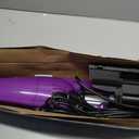 Bissell 20334 Featherweight Stick Lightweight Bagless Vacuum and Electric Broom with Crevice Tool for Hard Floors and Carpets, Purple