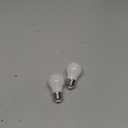 LED Appliance Bulb, 40W Equivalent, Range Hood Light Bulbs, Daylight White 5000K, 5W 500 Lumens, Non-Dimmable, E26 Base, Refrigerator Light Bulb, A15 Frosted, Pack of 2, Freezer Fridge Light Bulb