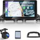 [8 Core 4+64G] Upgrade Android Radio for Mazda 3 Axela 2014-2019, 9 inch IPS Touchscreen Carplay Stereo - 3D Car Model, Cooling Fan, 5G/WiFi, DSP Hi-Res, Custom UI Design + AHD Backup Camera + Canbus