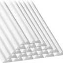 46.5" 20PCS Peel and Stick Pool Cove for 24' Round Above Ground Pool, Closed Cell Foam Peel and Stick Above Ground Pool Cove with Adhesive Backing, Protect Pool Liner, Prevents Excess Wear