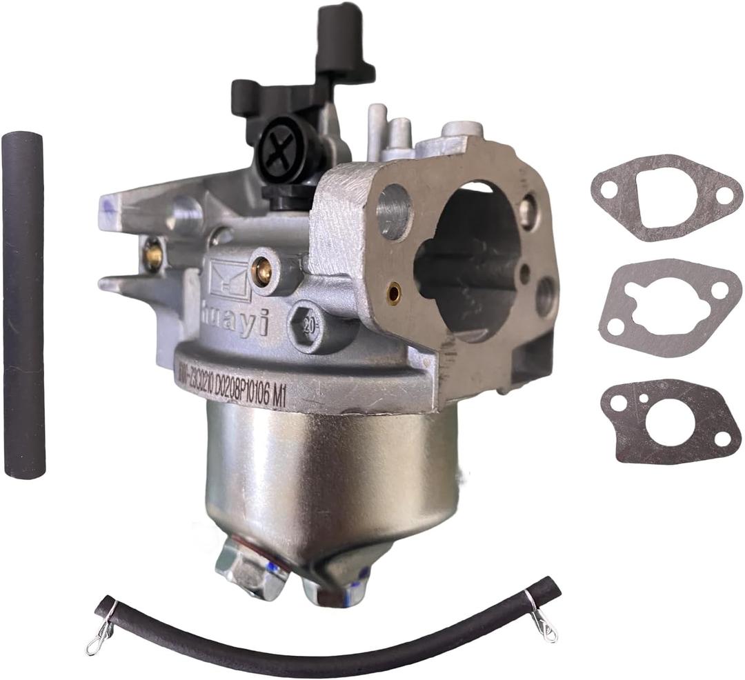 huayi 69731 Carburetor for Predator 173cc 5.5HP Engine, PowerSmart DB2321SR 21'' 170cc Gas Self-Propelled Lawn Mower, RV170 RV170-S Push Mower Engine