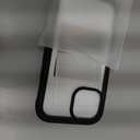 Diaclara Designed for iPhone 15 Case 6.1 Inch,Upgraded Full Body Rugged Clear Bumper Case with Built-in Privacy Screen Protector for iPhone 15,Black