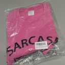 Dauocie Women's Washed Vintage Don't Be A Richard Sarcasm It's How I Hug Print T Shirt (Pink, M)
