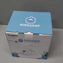 birdsnap P33 - Smart Bird Feeder with Camera Solar Powered, 2K Video Bird Camera Feeder Live with 32GB Card, AI Identify Feather Species, Auto Record in Backyard, Ideal Gift for Birds Lover (Brown)