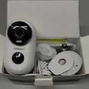 ZUMIMALL Security Cameras Wireless Outdoor with Magnetic Mount, 2K Outdoor Camera Wireless, 2.4G WiFi Battery Cameras for Home Security Indoor,3MP Color Night Vision/130 View/2-Way Talk/SD/Alexa