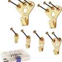 125 Pcs Heavy Duty Picture Hanging Kit With Nails for Wooden/Drywall - Professional Hangers for Canvas, Office Pictures, Clock, House Decoration - Holds 10-100 lbs