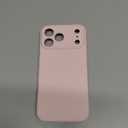 Vooii Magnetic for iPhone 17 Pro Max Case, Compatible with Magsafe (Premium Liquid Silicone) (Integrated Camera Control Button) Full Body Protective Anti-Scratch Microfiber Lining 6.9 inch, Chalk Pink