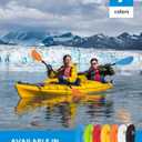 OCEANBROAD Kayak Paddle 90.5in/230cm  Alloy Shaft Kayaking Boating Canoeing Oar with Paddle Leash