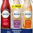 Febreze Air Freshener Spray, Odor-Fighting Room Spray, Crisp Fall Breeze, Cuddle Weather, Baked Cinnamon Apple, 8.8oz, 3 Count