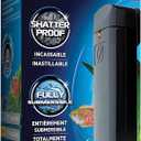 Fluval P50 Submersible Aquarium Heater 50W, Preset 76-78F for Freshwater & Saltwater Tanks up to 15 Gal, Shatterproof, Fully Submersible, LED Indicator, Durable & Safe Fish Tank Heater