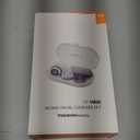 Face Scrubber with 3 Brush Heads & 2 Speeds - Deep Cleaning, Exfoliating, and Massaging for All Skin Types - Facial Cleansing Brush Includes Silicone Head, Travel Case & Free-Plastic Packaging (Grey)