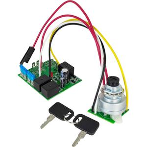 AM132500 Ignition Key Switch Module Compatible with John Deere LX255 LX266 LX277 LX279 LX280 LX288 LX289 GT225 GT235 GT245 GX255 GX325 GX335 GX355 GX345 325 335 345 070001-Up X465 X575 X585 X595