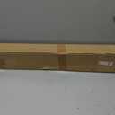 ILAISIHOME 1-1/8 Inch Diameter Wood color Curtain Rods with Cap Finial, 72-144'' Telescoping Faux Wood Design Double Curtain Rods for window width 68-140 inch, 1 pack