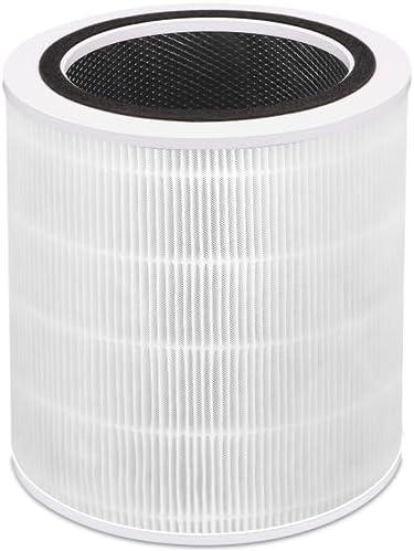 Core 400S H13 True HEPA Filter Replacement fit for Air Purifiers Core 400s Core 400 Core 400S-RF LRF-C401S-WUS 3-in-1 True HEPA Filter Activated Carbon Filter Nylon Pre-Filter LUXRILIX