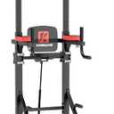 K KiNGKANG Power Tower Dip Station, Multi-Function Assistive Trainer Pull Up for Home Gym Muscle Building and Beginner Exercises,Load 450LBS