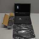 WONNIE 12.5 Inch Portable DVD Player with 10.5 Inch Swivel HD Screen, with Car Headrest Case, 5-Hour Rechargeable Battery, Car Charger and AC Adapter, Supports USB/SD Card/Sync TV, All Regions