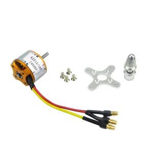 1 Piece 2212 1400KV Brushless Outrunner Motor 13T with 3.5mm Male Banana Bullet for RC DIY Aircraft Multi-Copter Quadcopter Drone