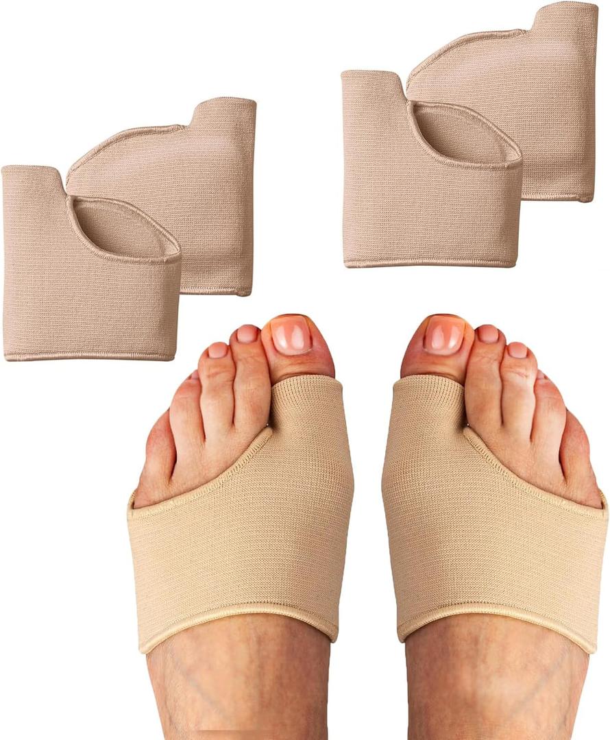 Orthopedic Metatarsal Pads, Foot Pads for Ball Pain Relief, Ball of Foot Cushion with Gel Pad for Women and Men, Morton's Neuroma, Metatarsalgia Support (Brown/Middle/2pc)