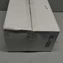 FLOWERCAT 200PCS White Plastic Plates Disposable Plates for Party - Heavy Duty Plastic Plates - 100 10" Dinner Plates and 100 7" Salad Plates for Christmas,Thanksgiving Parties and Events