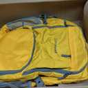ZOMAKE Lightweight Packable Backpack 30L, Foldable Hiking Backpacks Water Resistant Compact Folding Daypack for Travel(Yellow), Medium