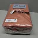 Bedsure Cotton Duvet Cover King - 100% Cotton Waffle Weave Burnt Orange Duvet Cover King Size, PureWoven Breathable Bedding Set for All Season, 3 Pieces, 104"x90"